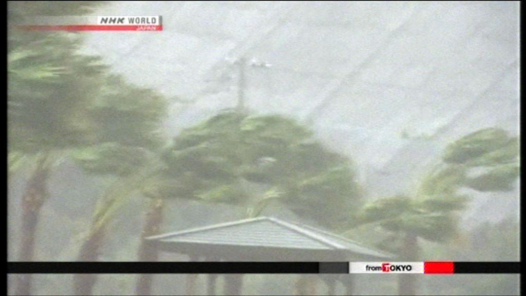 強颱風奧鹿吹襲九州　鹿兒島多處停電