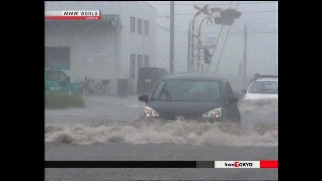 風暴登陸日本關東後北移　料明抵北海道