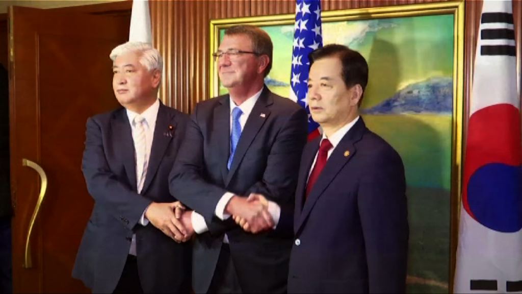 美日韓將舉行聯合演習　共享北韓情報