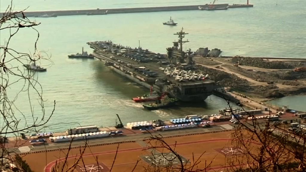 北韓揚言人民軍隨時準備擊沉美軍航母
