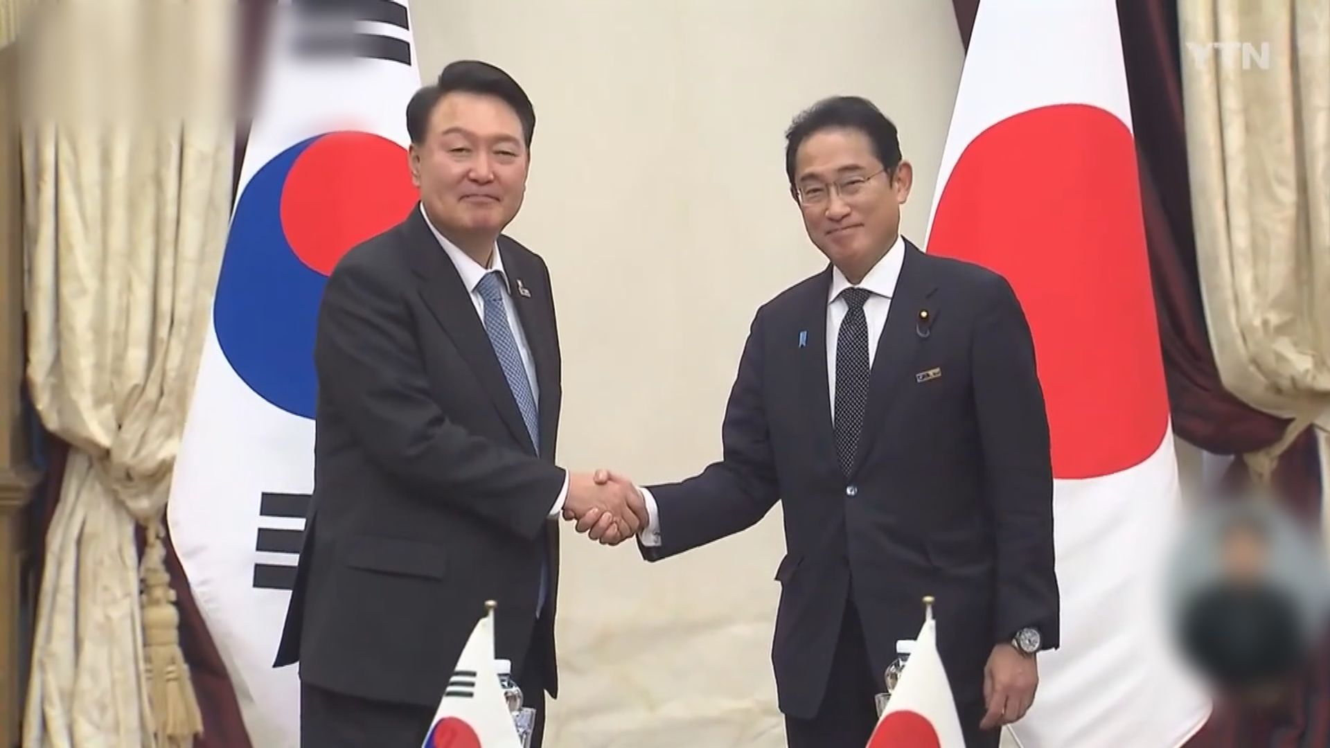 日韓首腦會談 岸田文雄承諾放射物質濃度超標會停止排放核廢水