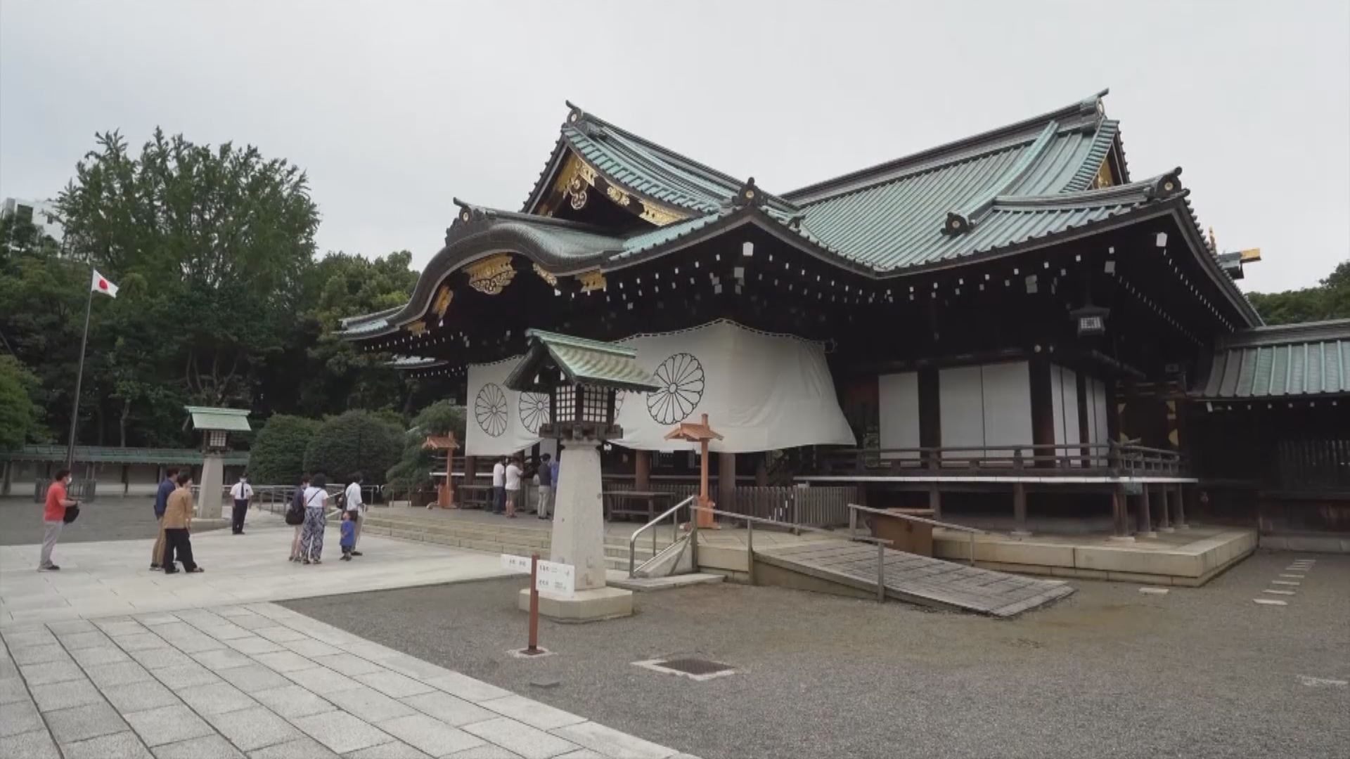 南韓男子於靖國神社抗議遭警方拘捕