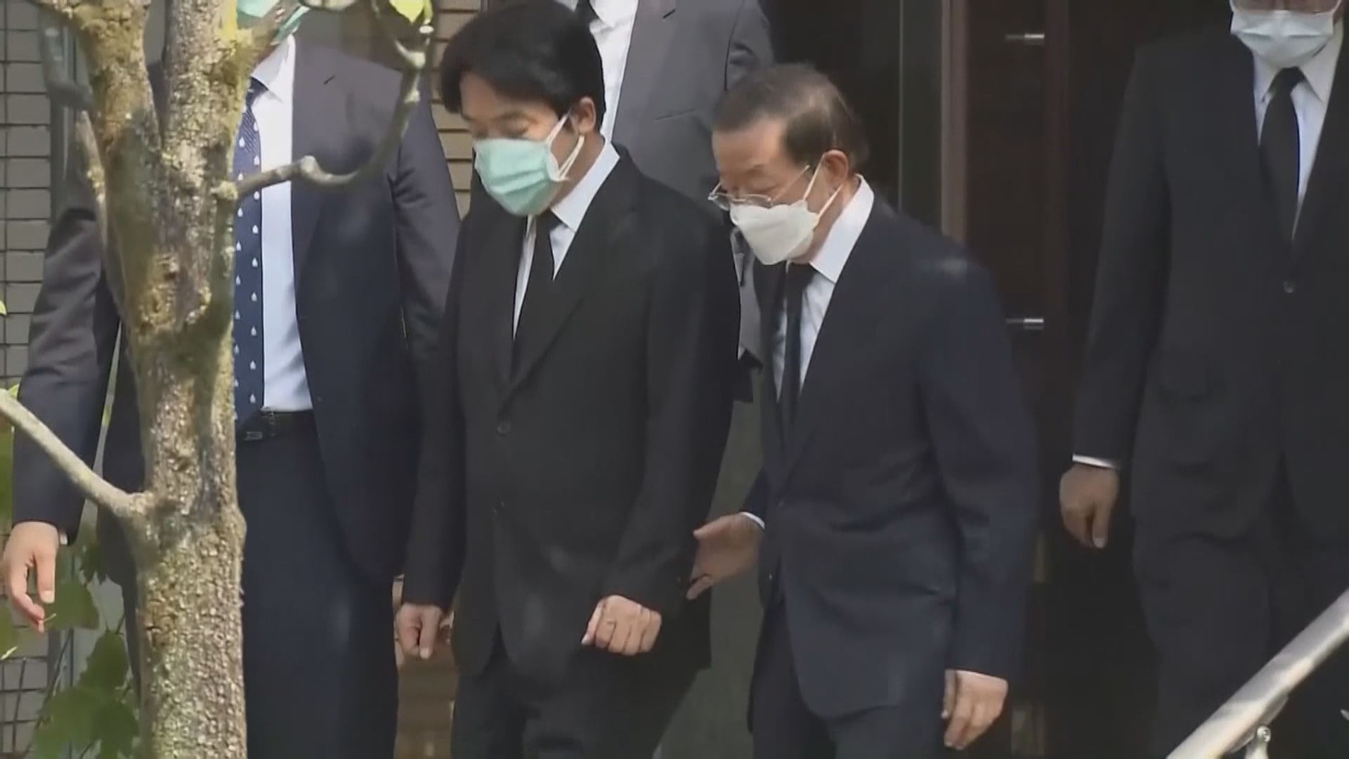 台灣賴清德副總統赴日　到安倍晉三家中弔唁