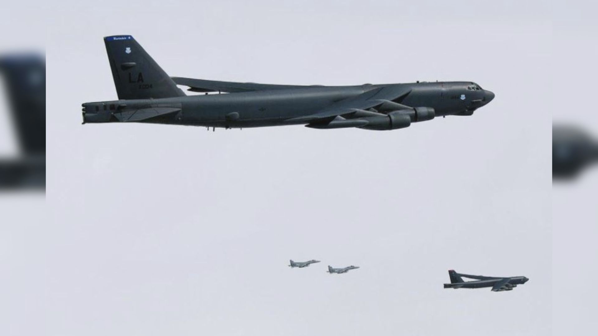 日本航空自衛隊與美國空軍舉行聯合訓練