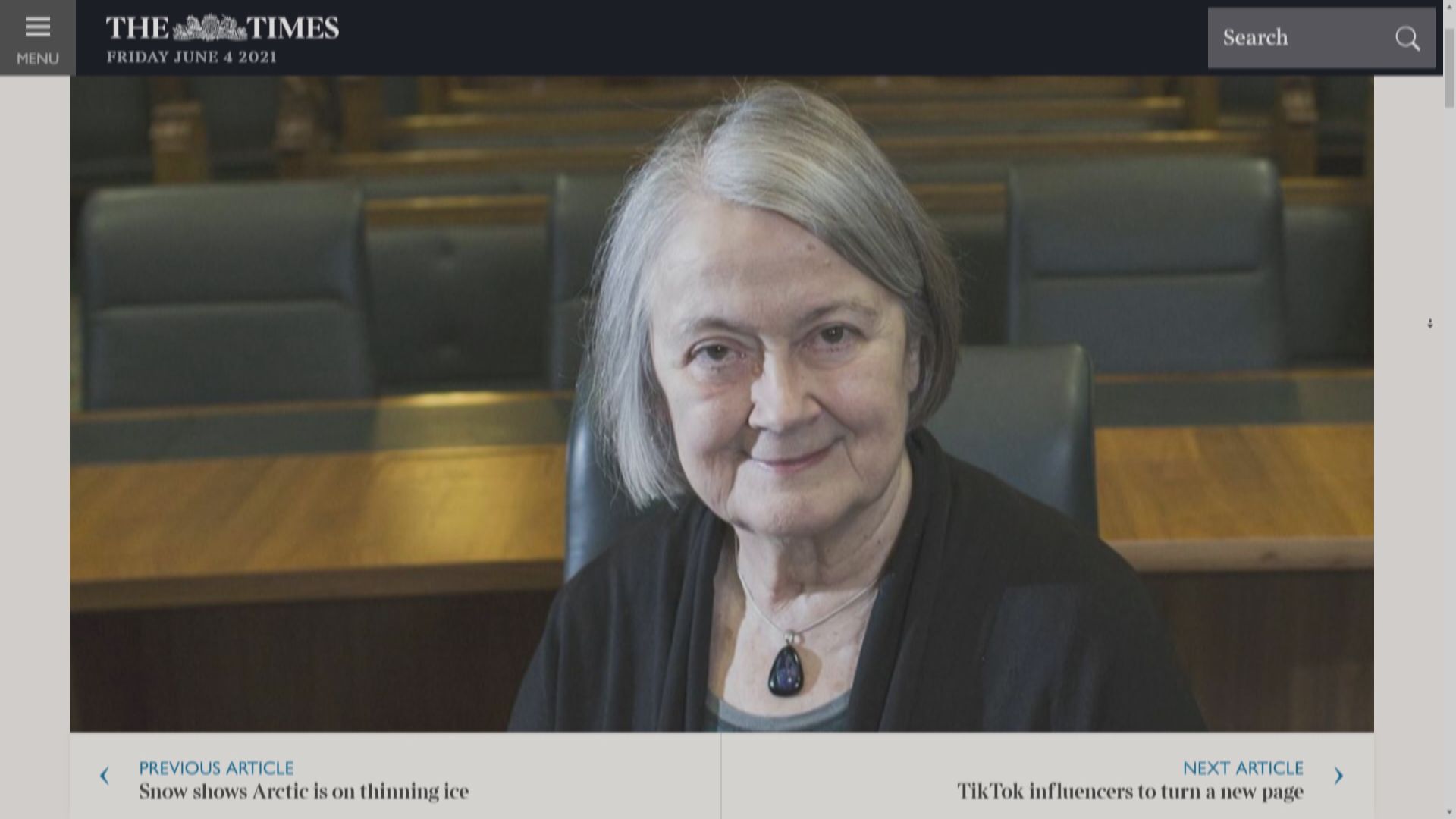 據報何熙怡女男爵將離任終院非常任法官　律政司：法官職務不受干涉