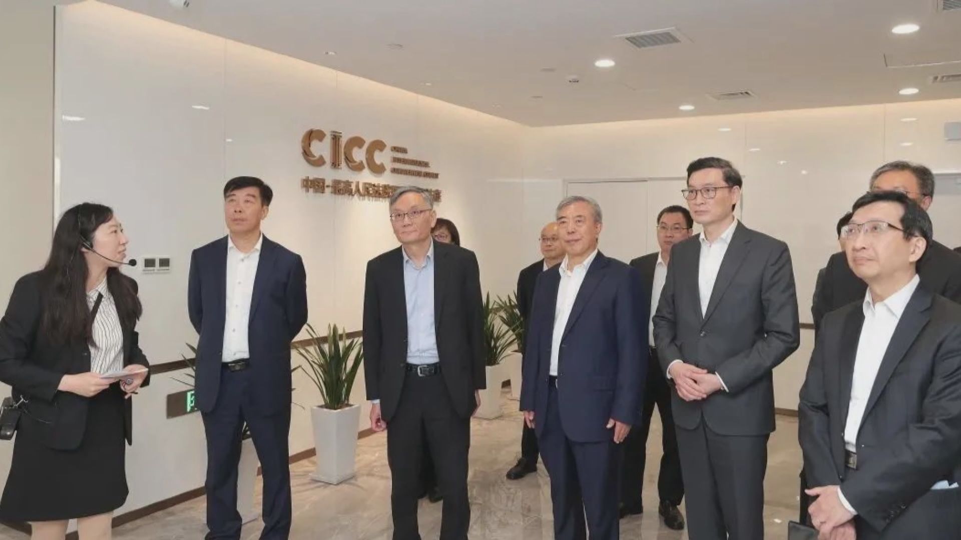 終審法院首席法官張舉能早前率團訪問大灣區內地人民法院