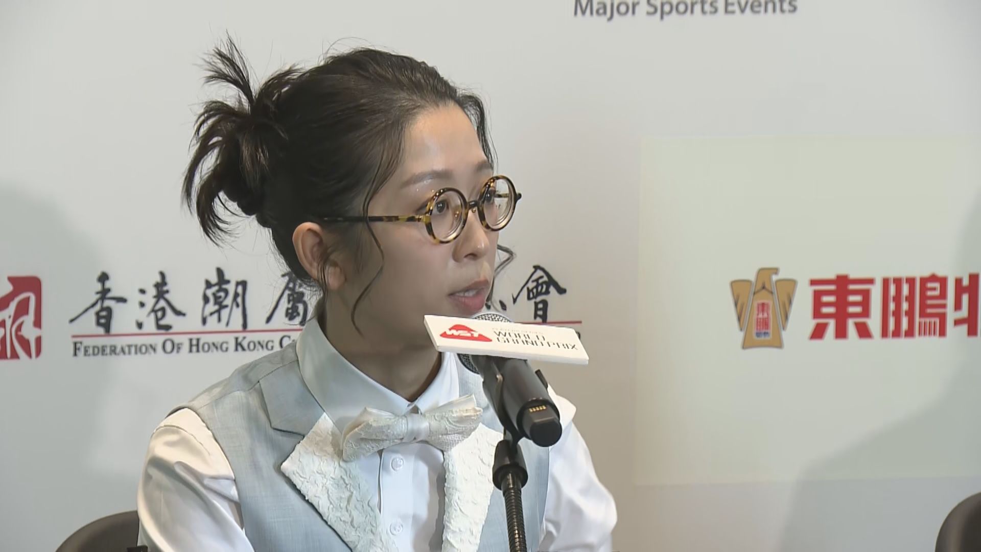 桌球大獎賽「未完場趕人走」事件　吳安儀：觀眾失望冀未來越做越好