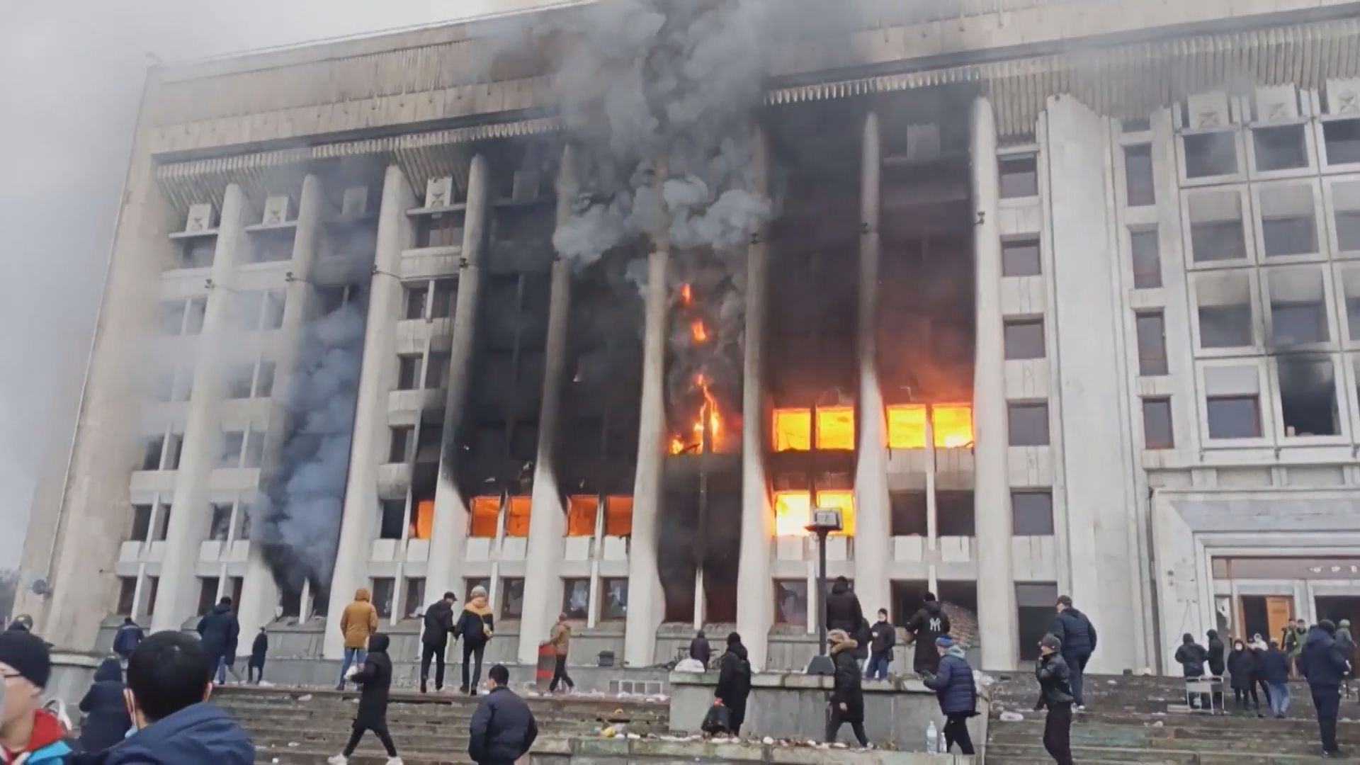 俄羅斯軍事聯盟派維和部隊到哈薩克