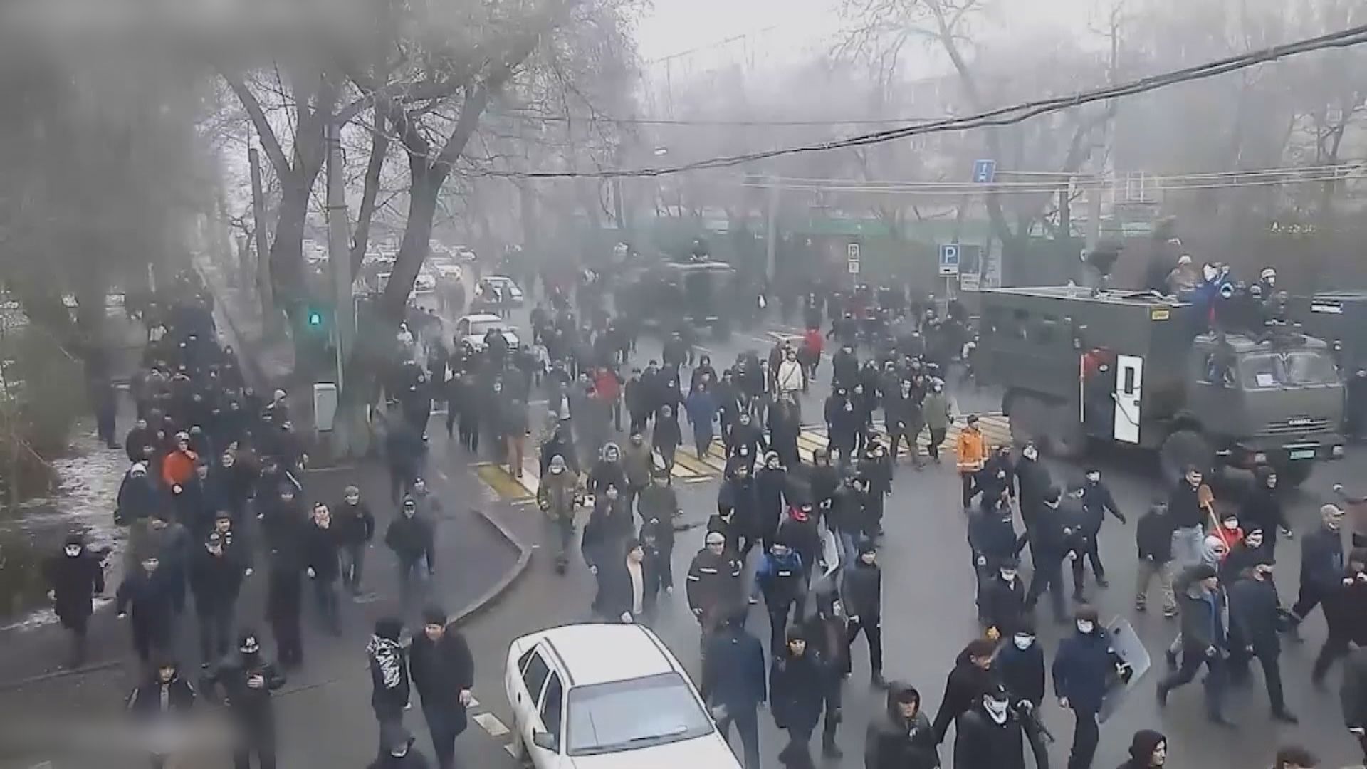 俄羅斯集安組織維和部隊士兵全數撤出哈薩克