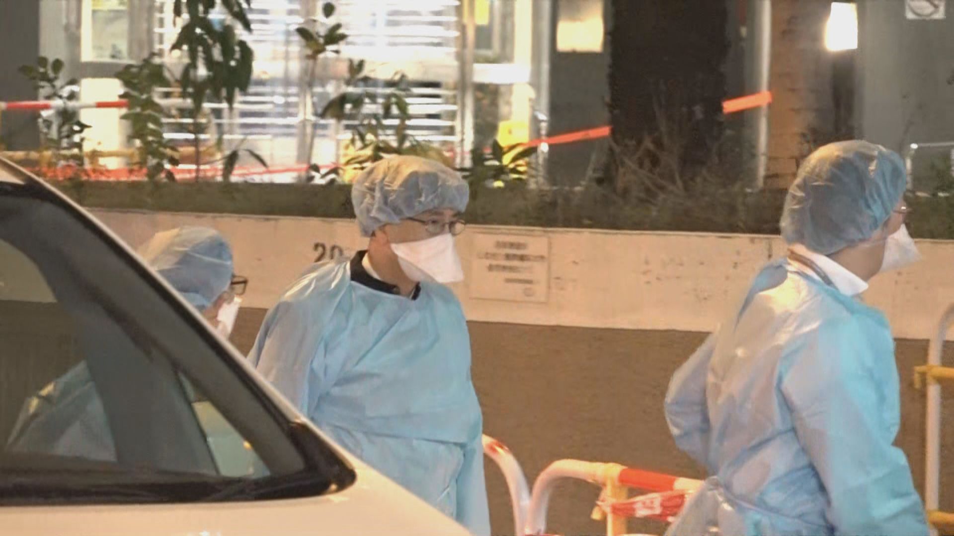 袁國勇視察逸葵樓　大廈居民如常進出