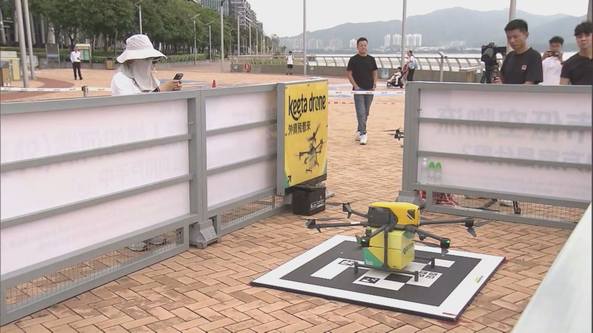 低空經濟｜本港首條無人機送外賣航線投入運作　黃偉綸指項目成功與否由市場主導