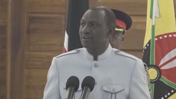 肯尼亞軍方直升機墜毀 十名軍官死亡包括國防軍司令奧格拉