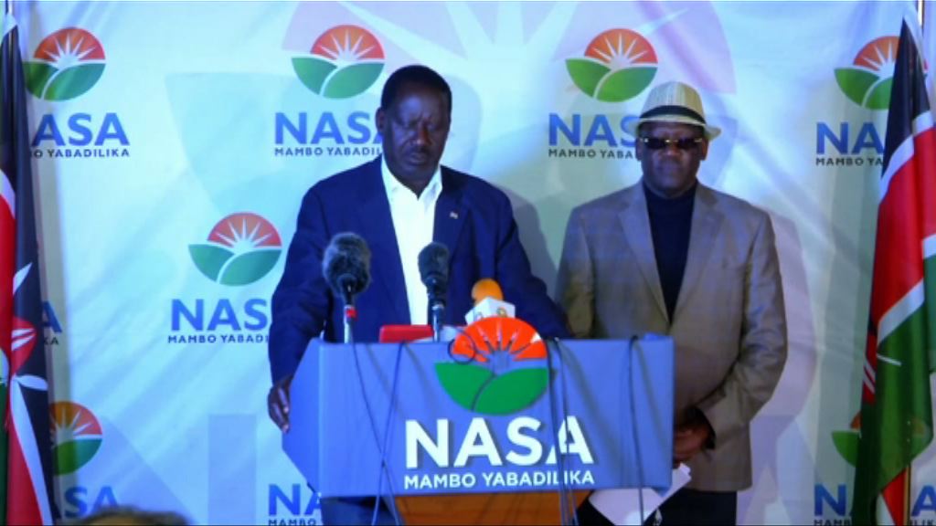 肯尼亞大選反對派指涉舞弊　拒絕承認結果