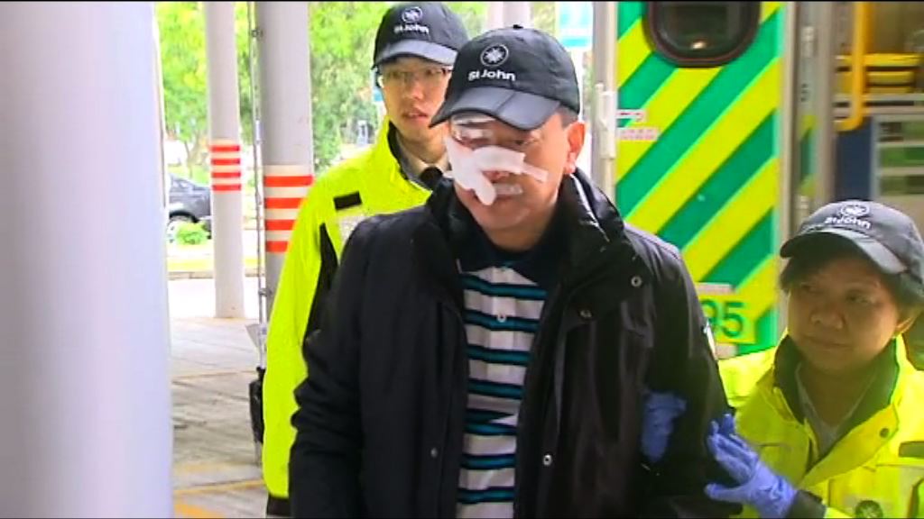 高永文倒地面部受傷　醫生建議休養兩周