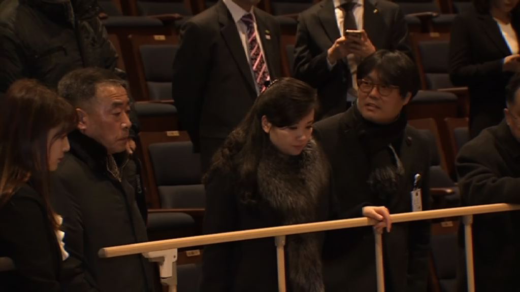 北韓先遣隊在首爾考察表演場地
