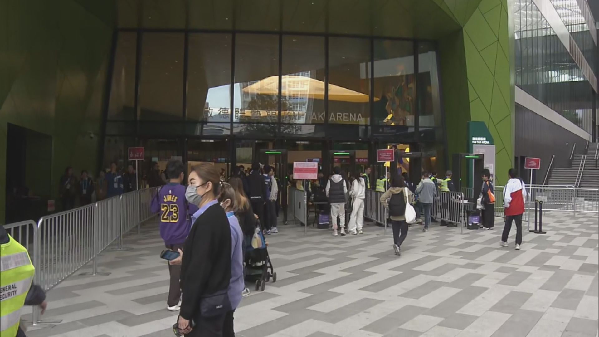 全運會男子手球測試賽一連兩日啟德體育園體藝館舉行