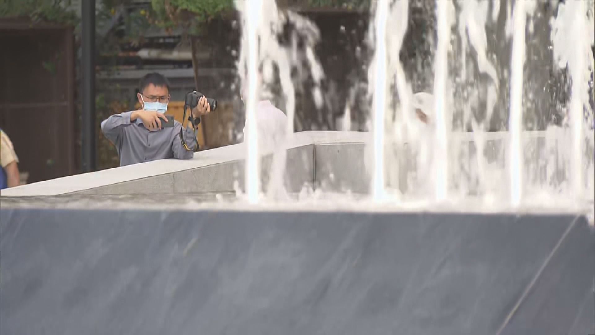 耗資逾五千萬元觀塘海濱花園音樂噴泉啟用