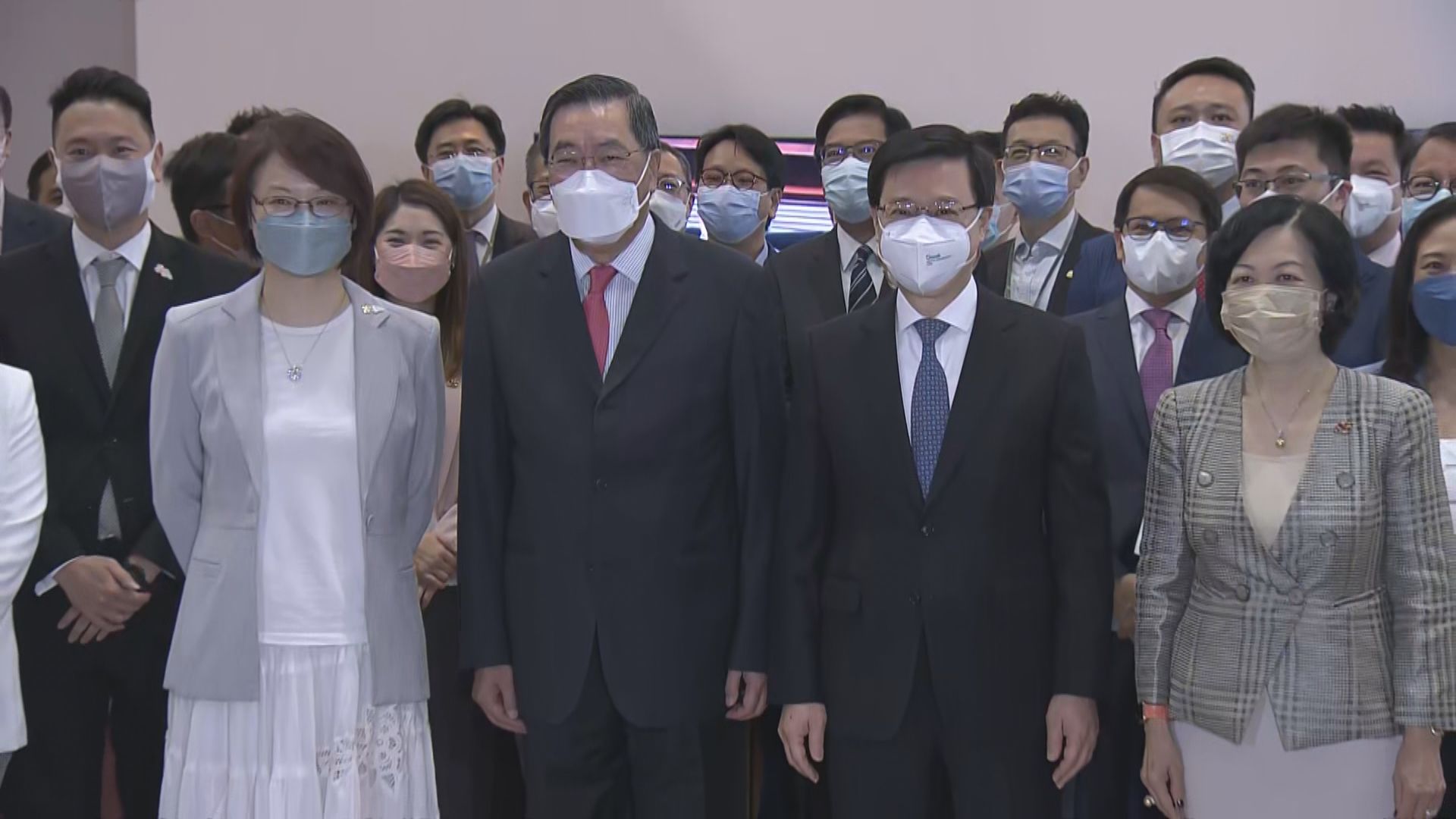 立法會舉行首次前廳交流會　李家超率官員出席