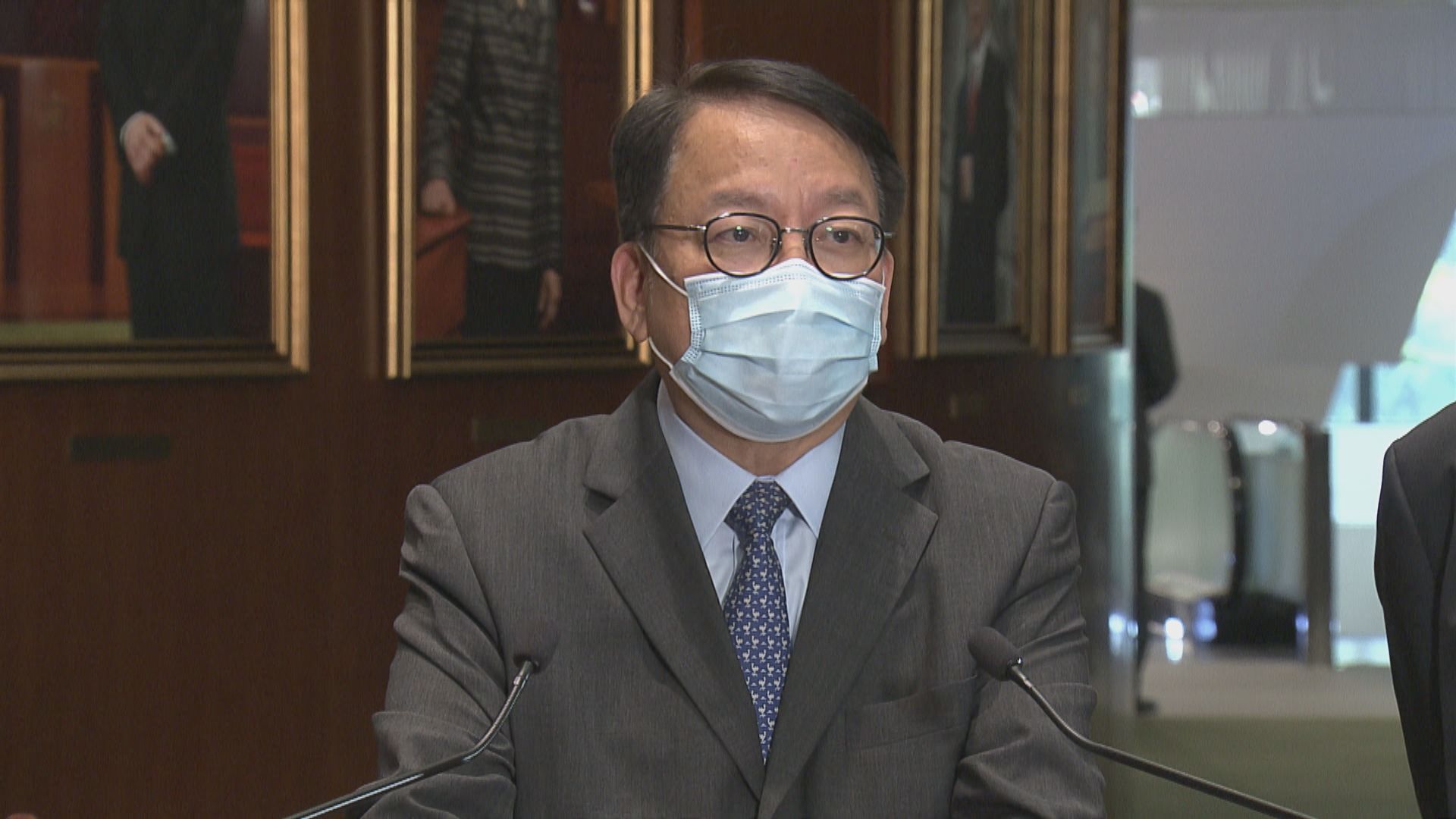 陳國基率官員出席第二次立法會前廳交流會