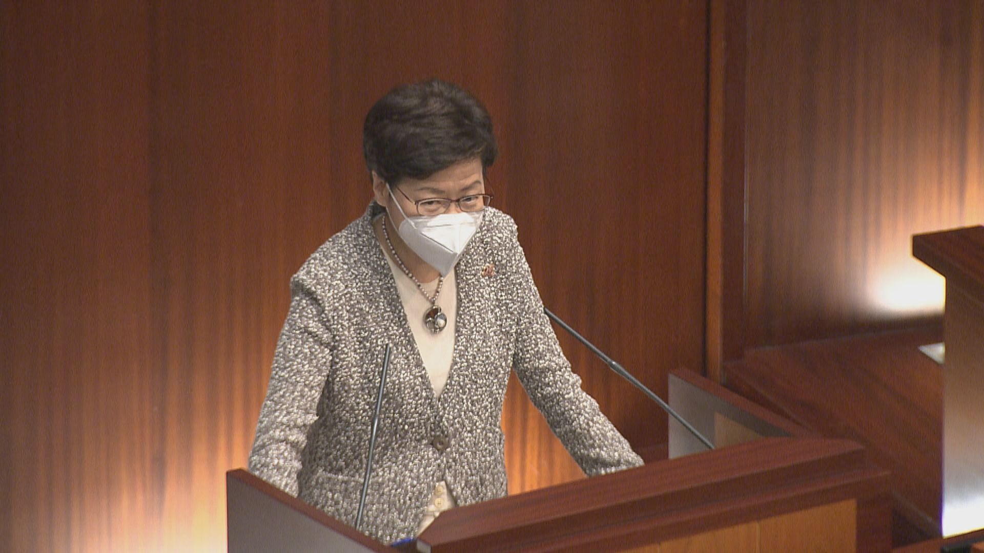 林鄭月娥：任內無一刻想要辭職，越困難越興奮