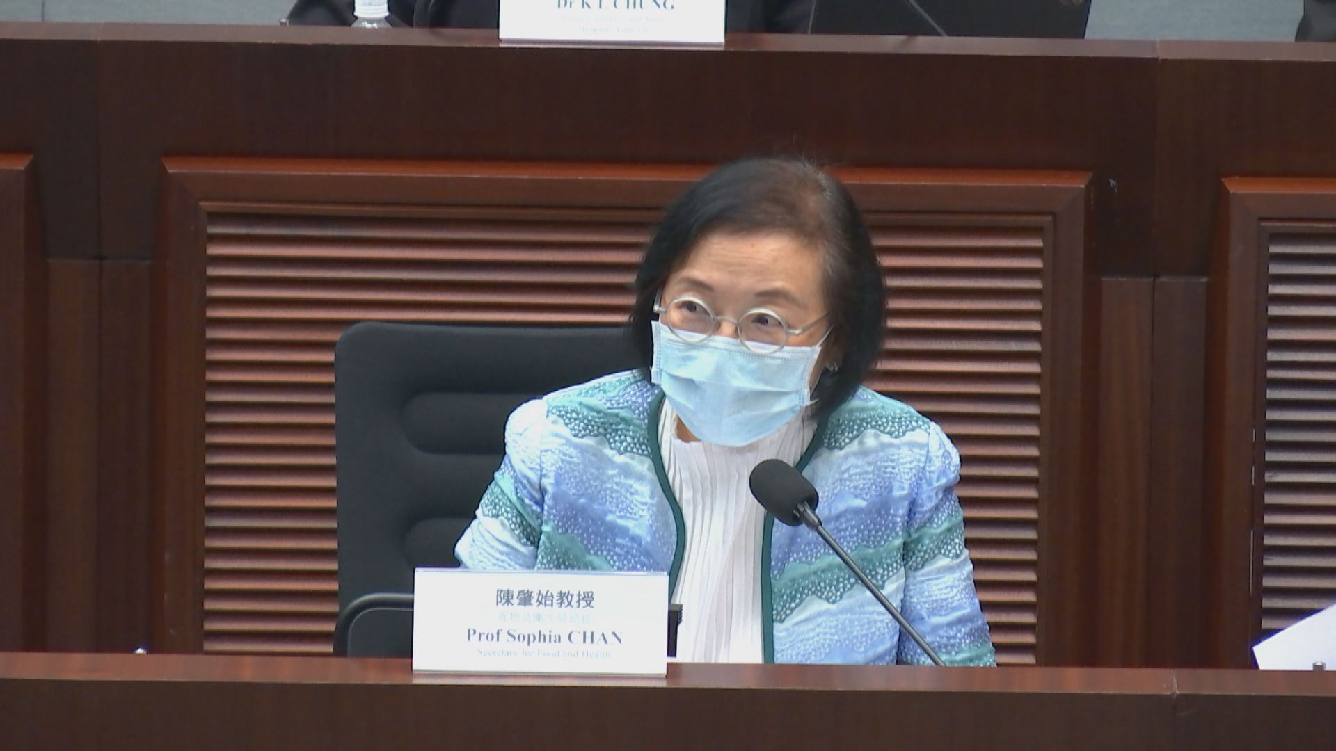 近17萬外傭已接受檢測　陳肇始：不會強迫接種疫苗