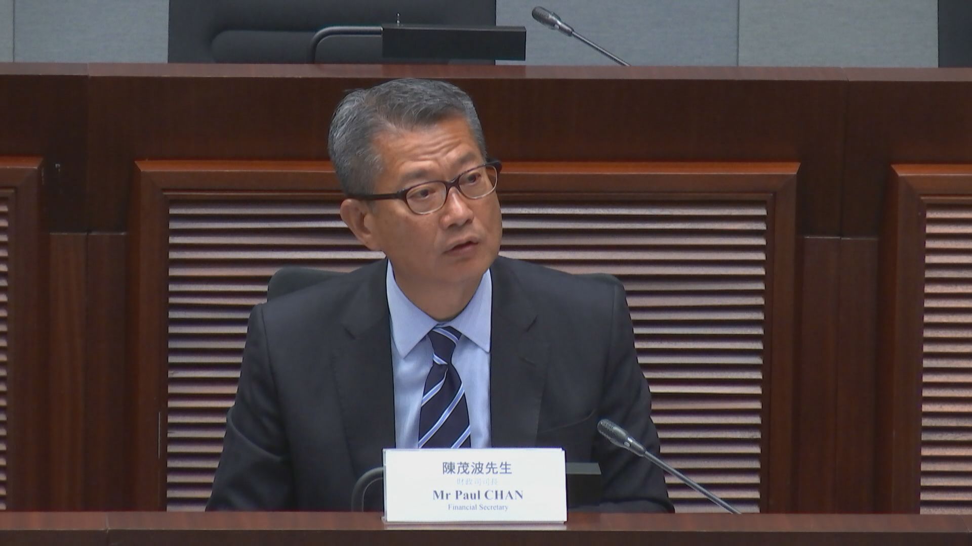 陳茂波：今年全年經濟增長預測為3.2%