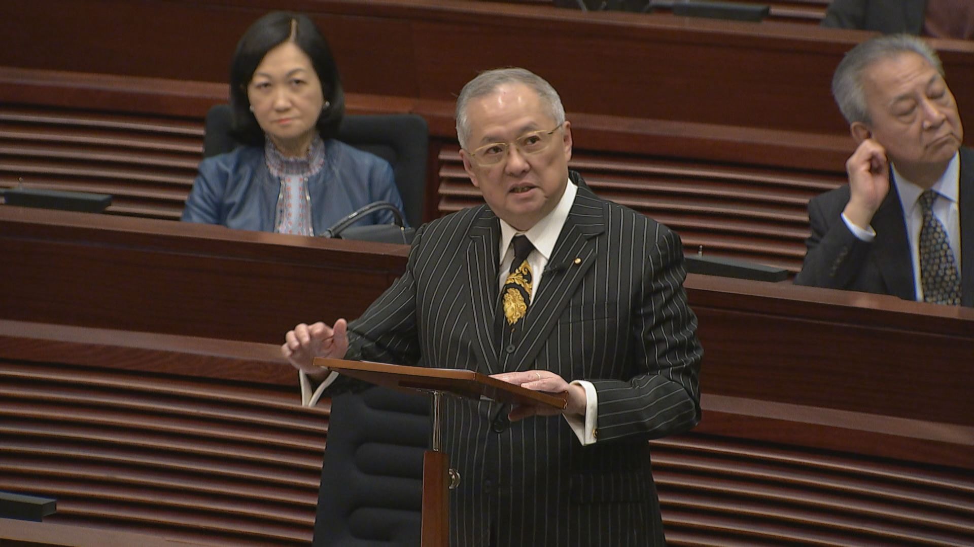 張宇人不滿朱國強修訂改變議案原意　罕有決定不提出動議