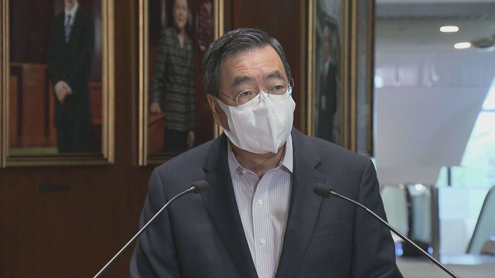 梁君彥︰立法會換屆選舉12月舉行　議員延任至年底