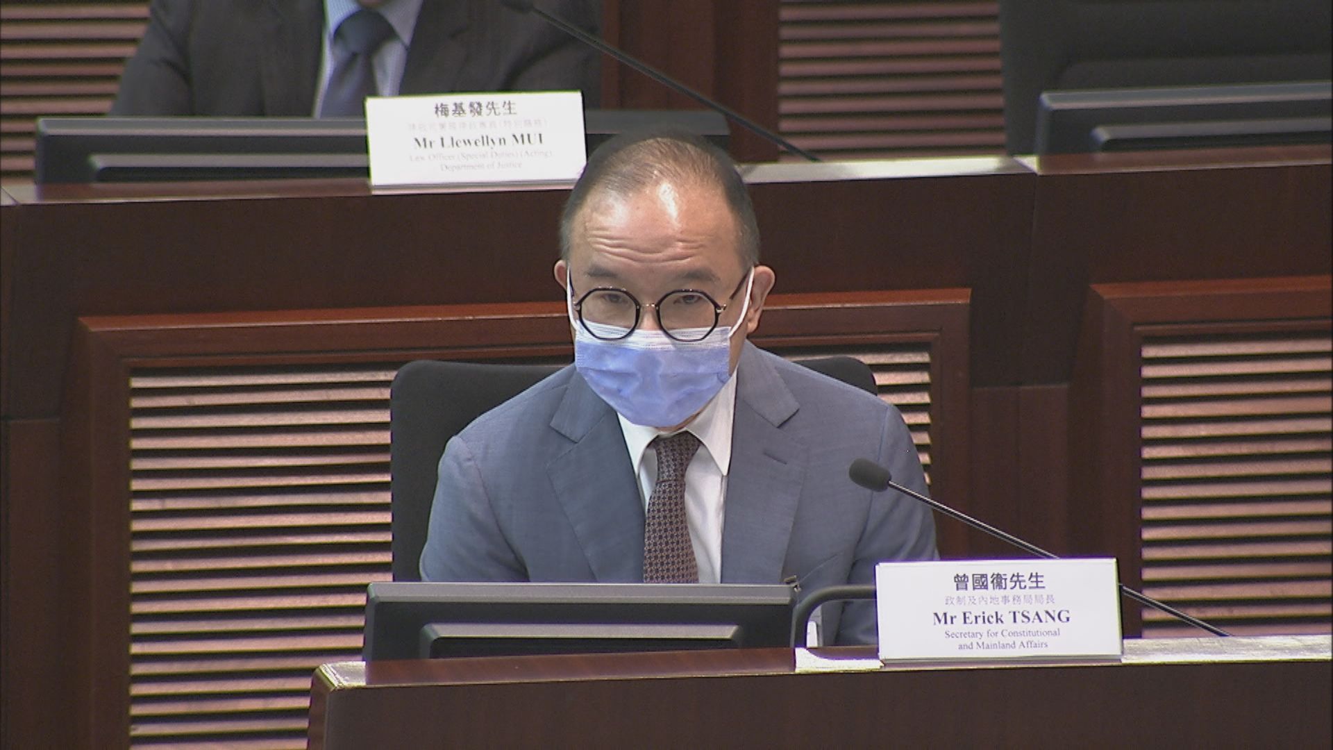 曾國衞：規管投白票只針對嘗試操縱及破壞選舉的人