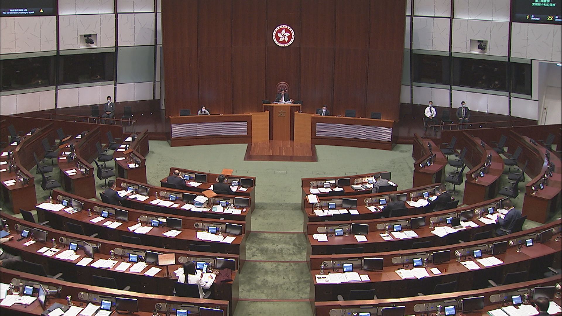 立法會二讀修改選舉制度條例草案　議員倡訂明標準確保參選人質素