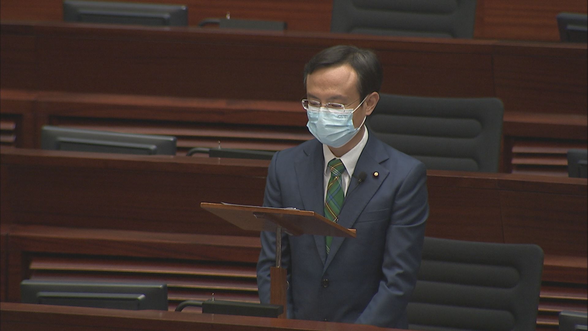 陳沛然批修改選舉制度草案缺乏代表性及社會科學性