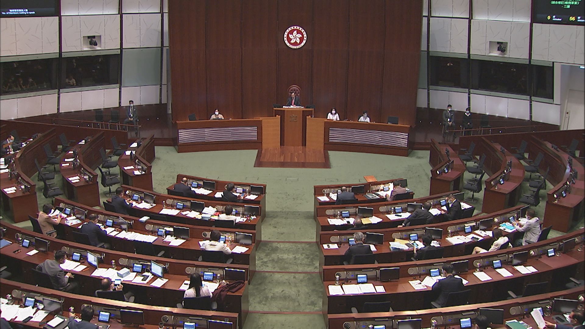 議員辯論選舉修例修正案　預料傍晚表決