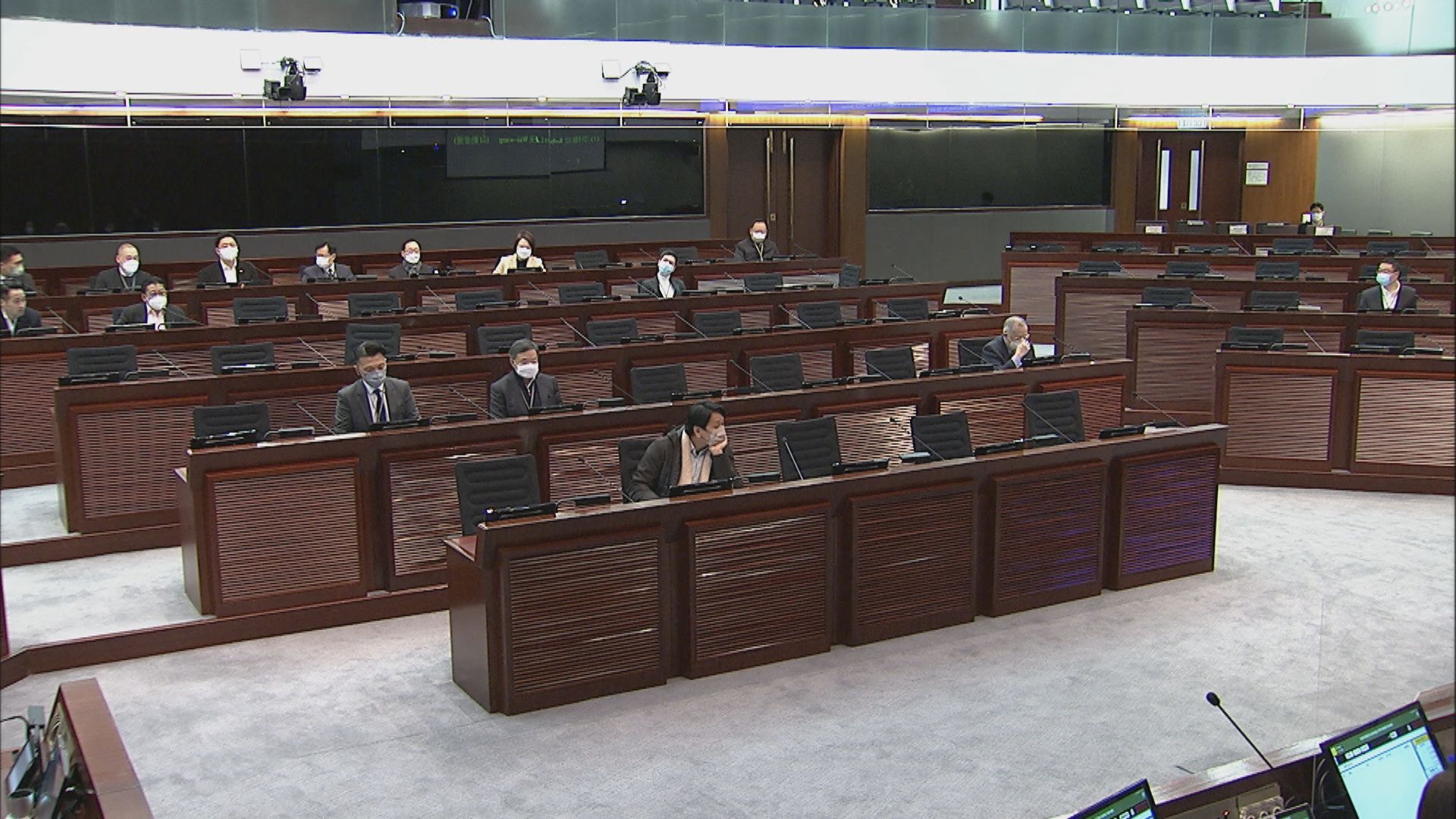 立法會事務委員會選出新立法年度正副主席