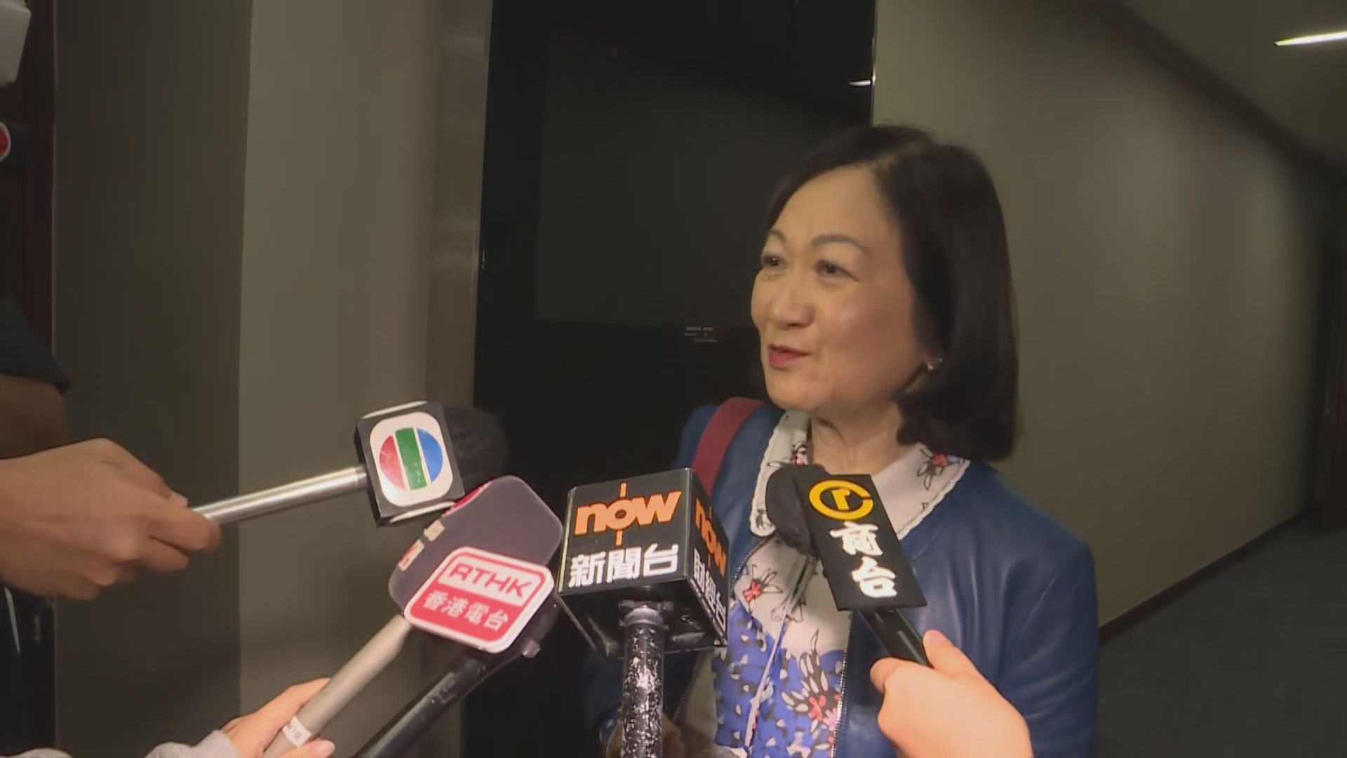 立法會換屆｜葉劉淑儀：稍後正式宣布　不好意思請讓我開會