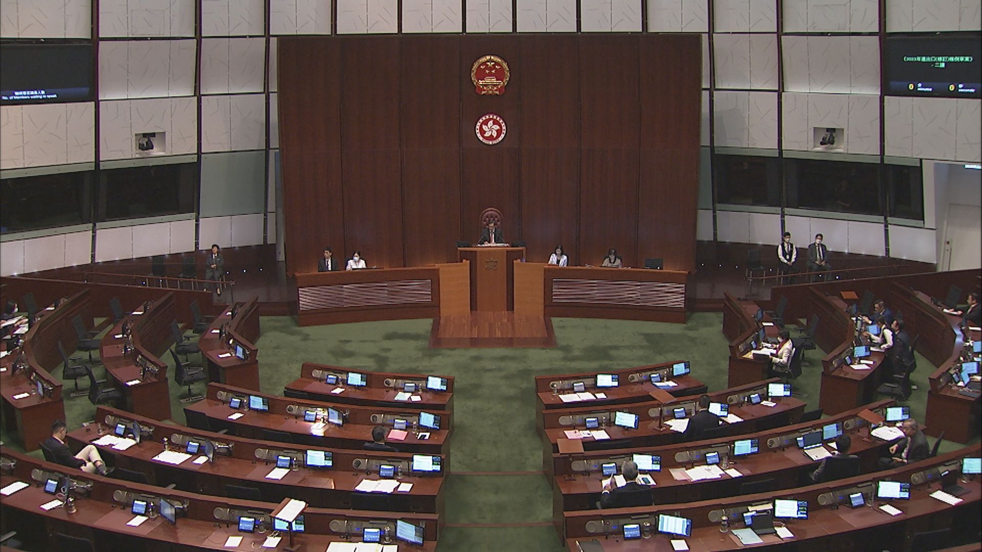 立法會三讀通過進出口修訂條例草案