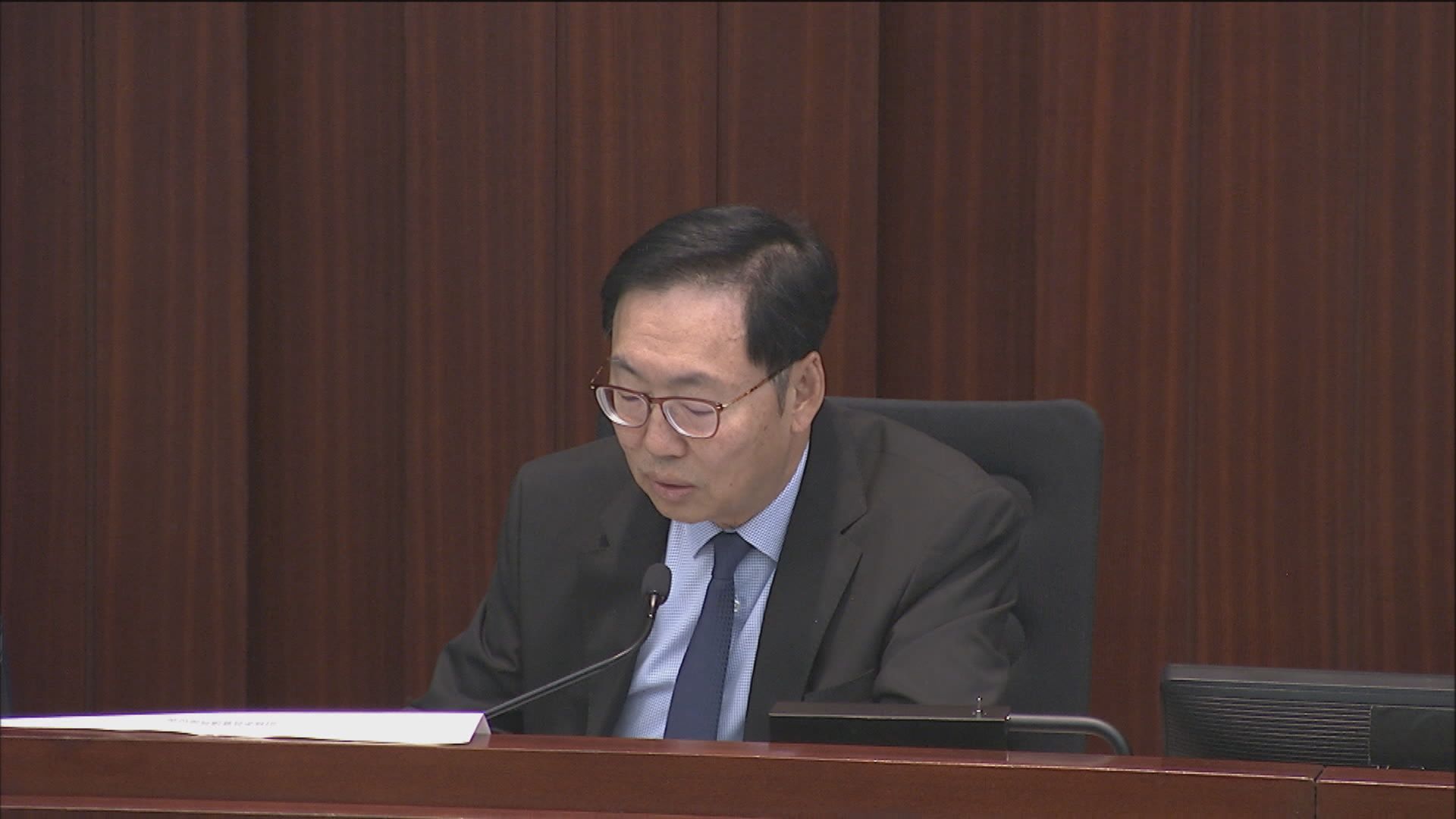 財委會否決傳召鄧炳強出席會議