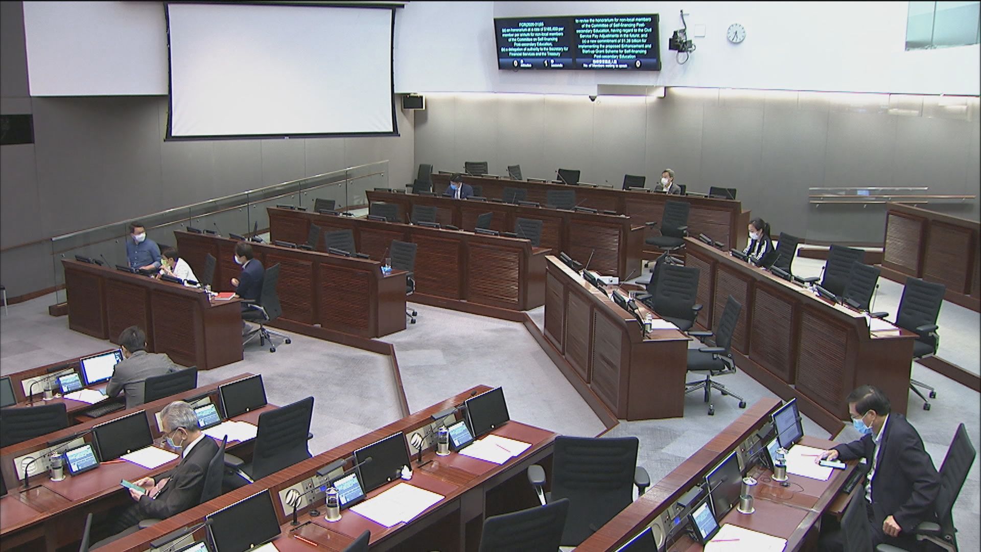 財委會最後一日會議　「明日大嶼」撥款最終未能表決