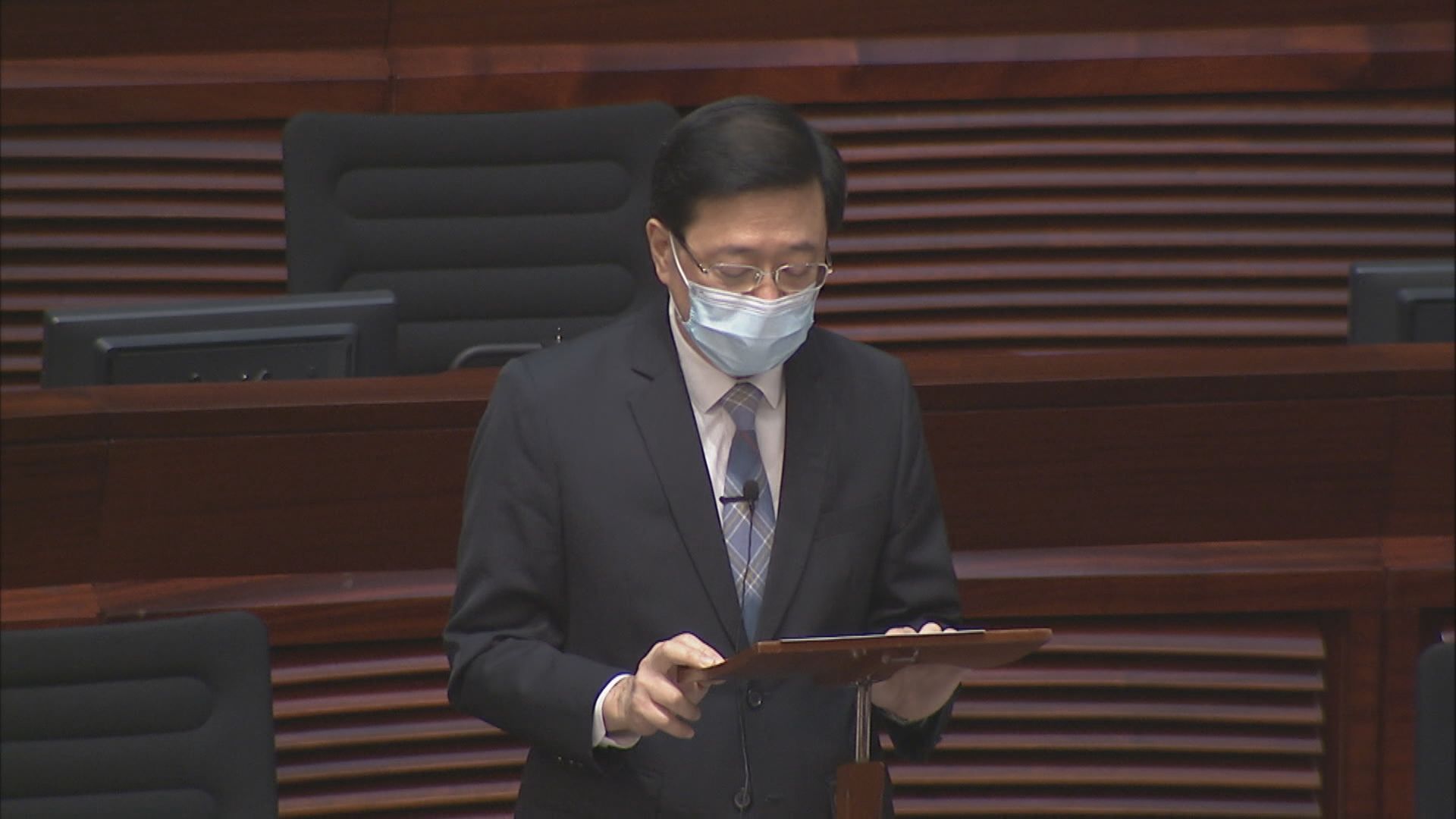 12港人被扣內地　李家超：不會公布飛行服務隊當日行程