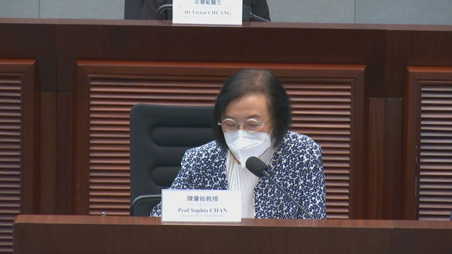 陳肇始：熔斷機制為控制人流　不想變種病毒流入