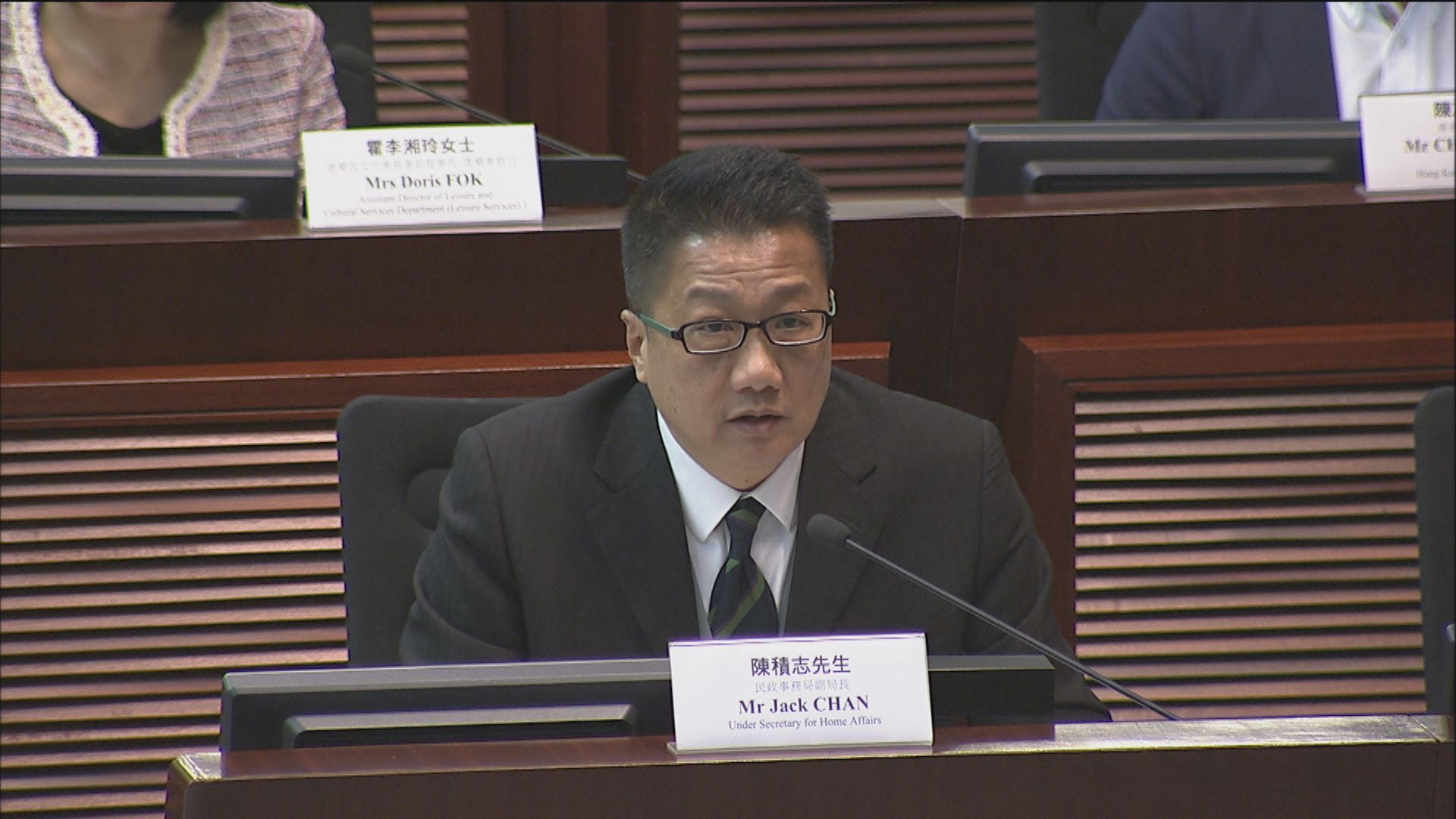 政府：賭波合法化與本港足球發展無直接關係