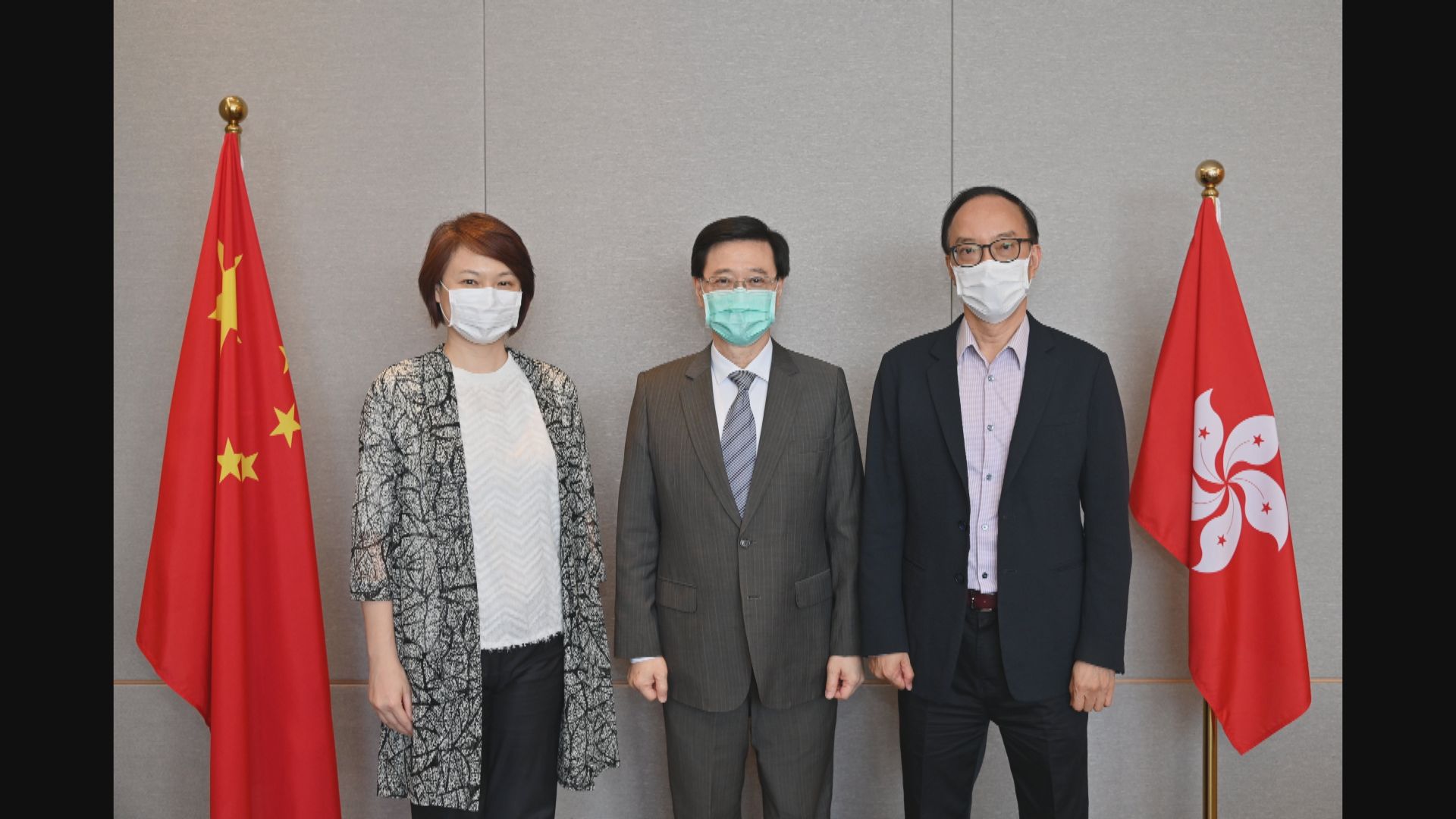 李家超首以司長身份與立法會內務委員會主席會面