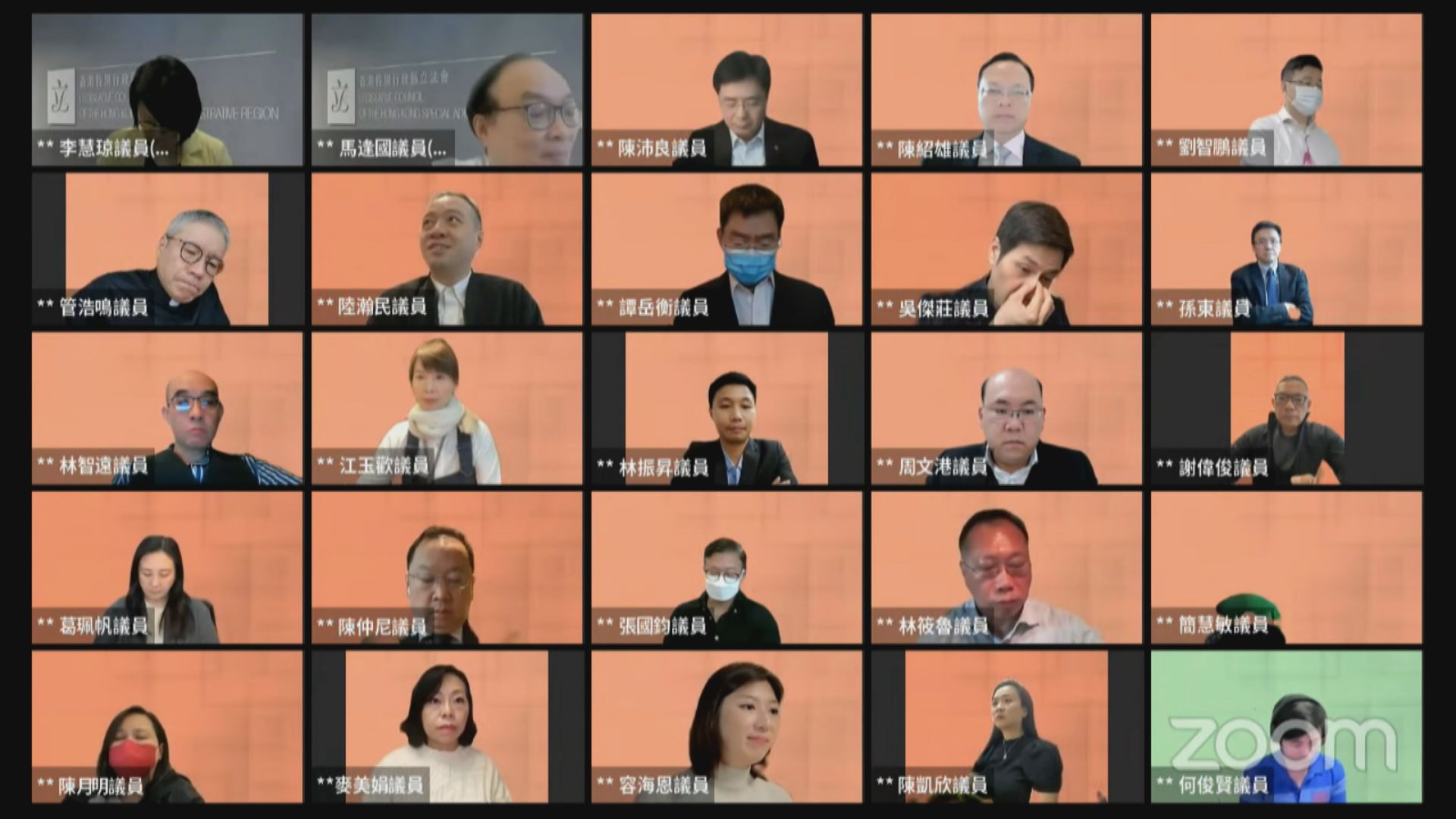 立法會計劃下月初大會恢復處理質詢及不具立法效力議案