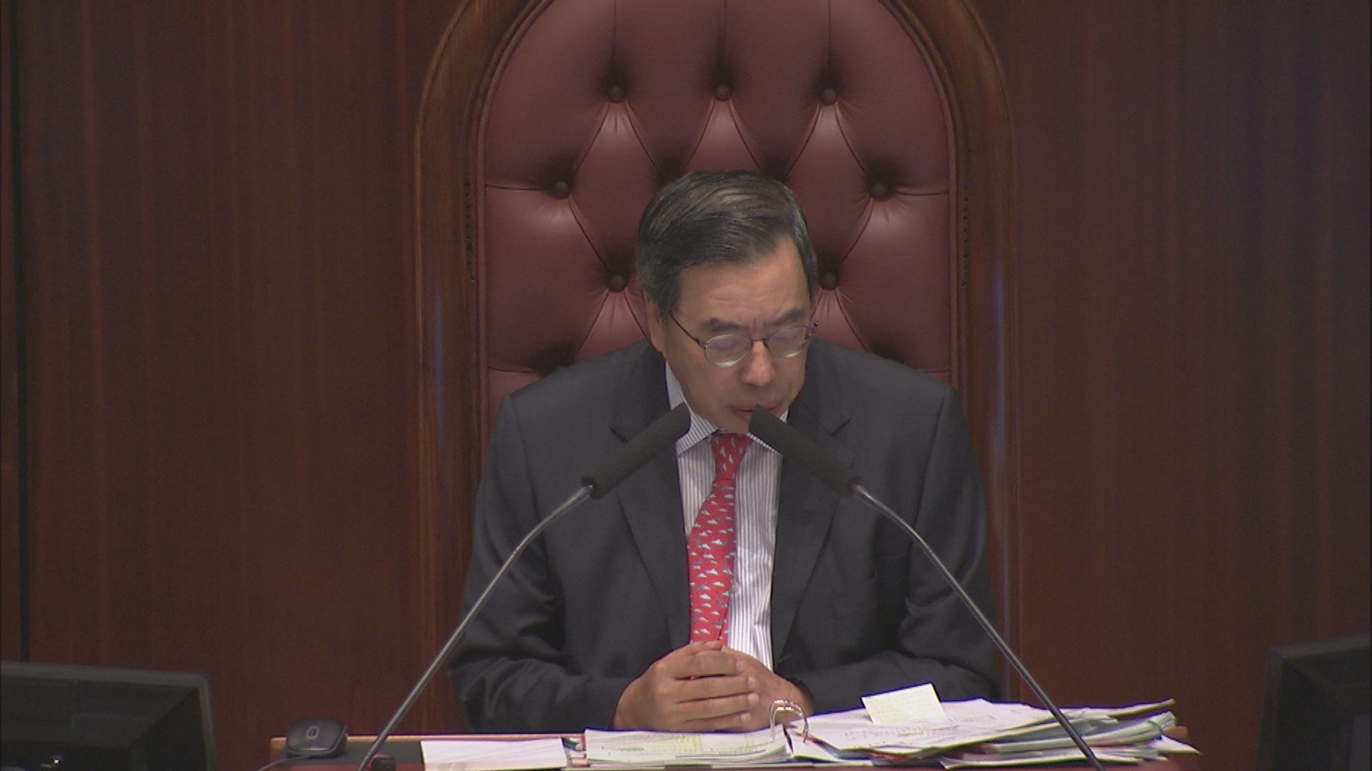 梁君彥：會議已被不必要拖延　籲議員放下政治分歧