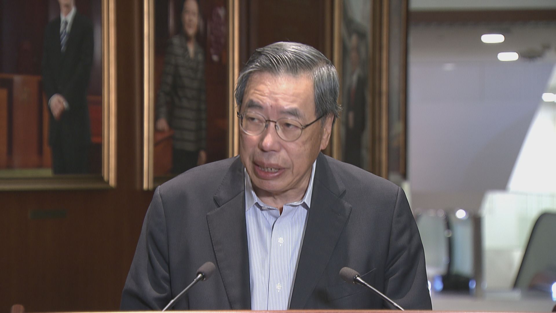 立法會主席梁君彥宣布不參選下屆立法會