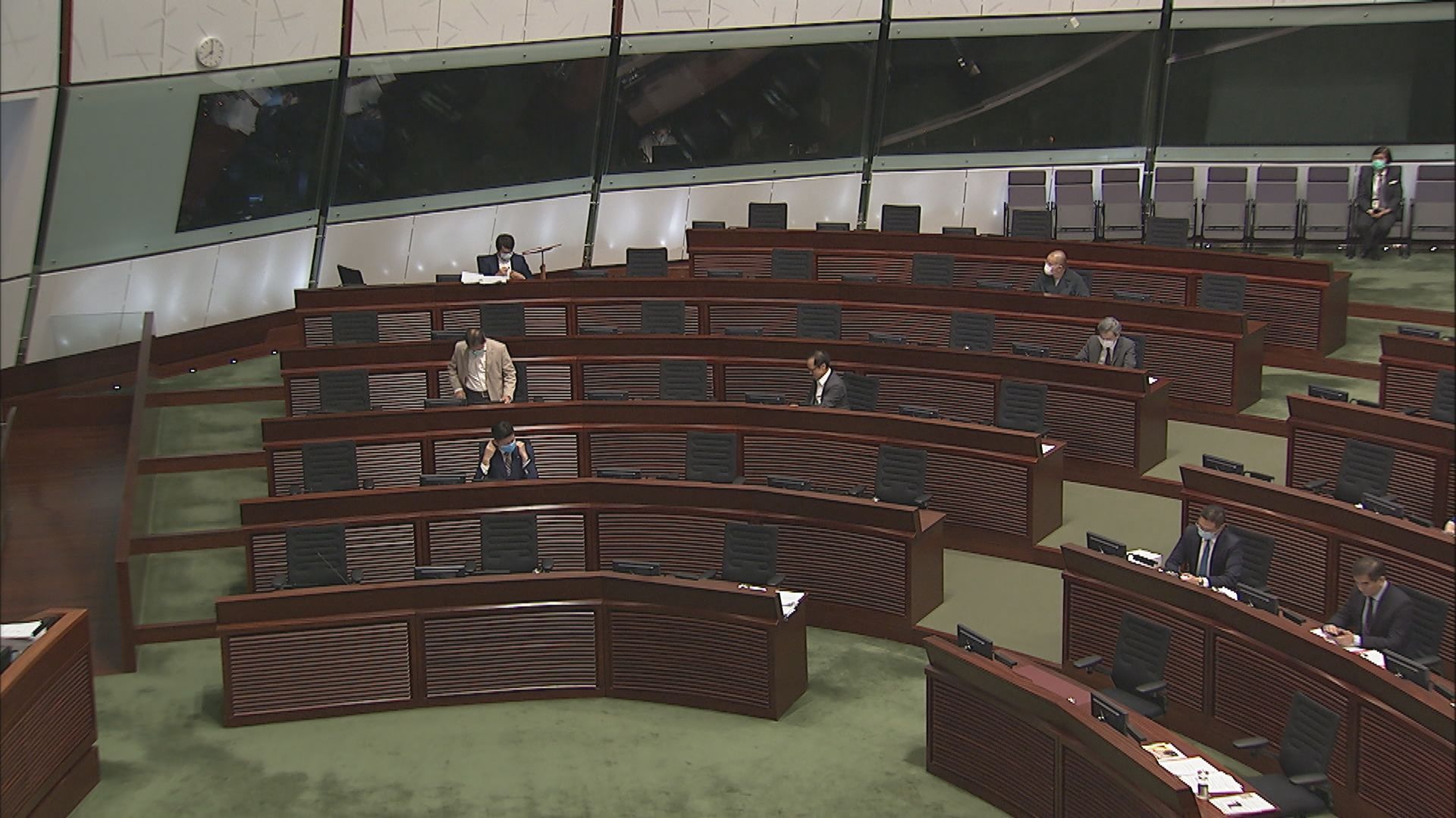 立法會晚上召開今屆最後一節大會