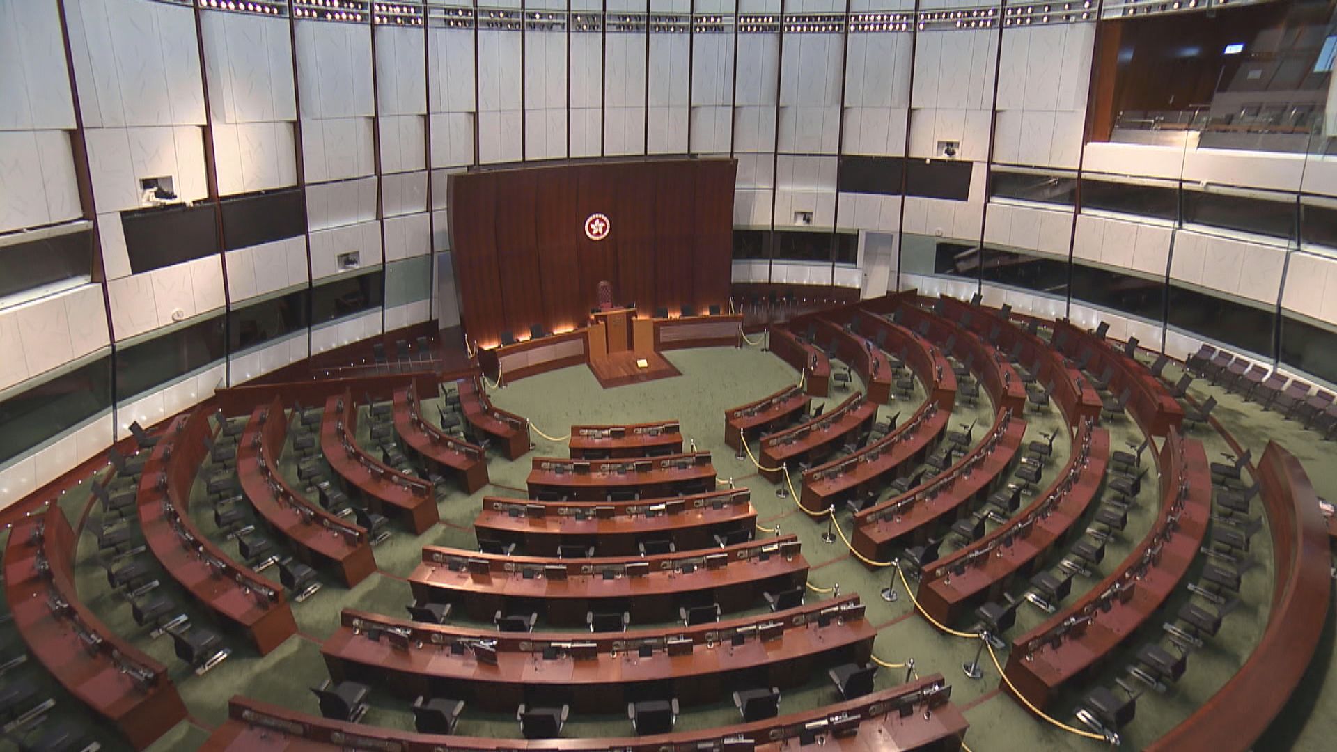 立法會大會取消　議程順延