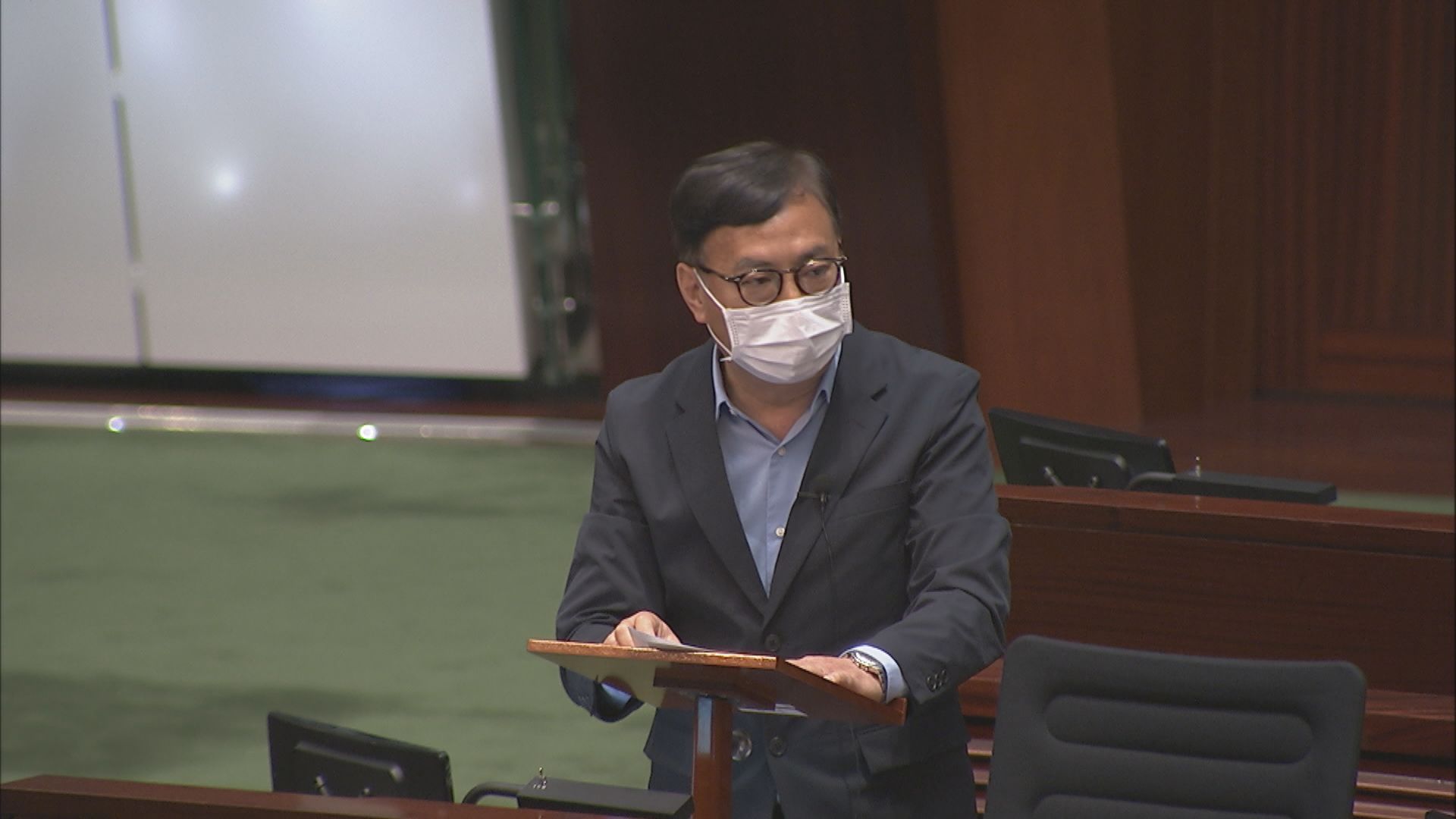 立法會二讀辯論《撥款條例草案》　狄志遠稱或投棄權票