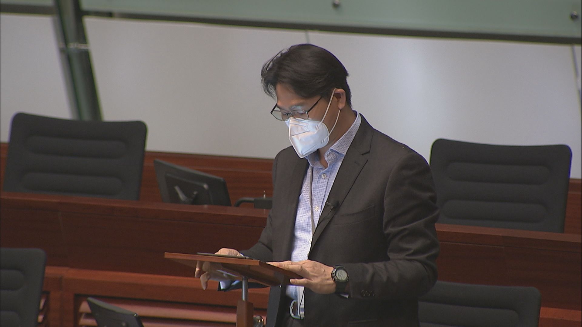 立法會二讀辯論取消強積金對沖條例草案