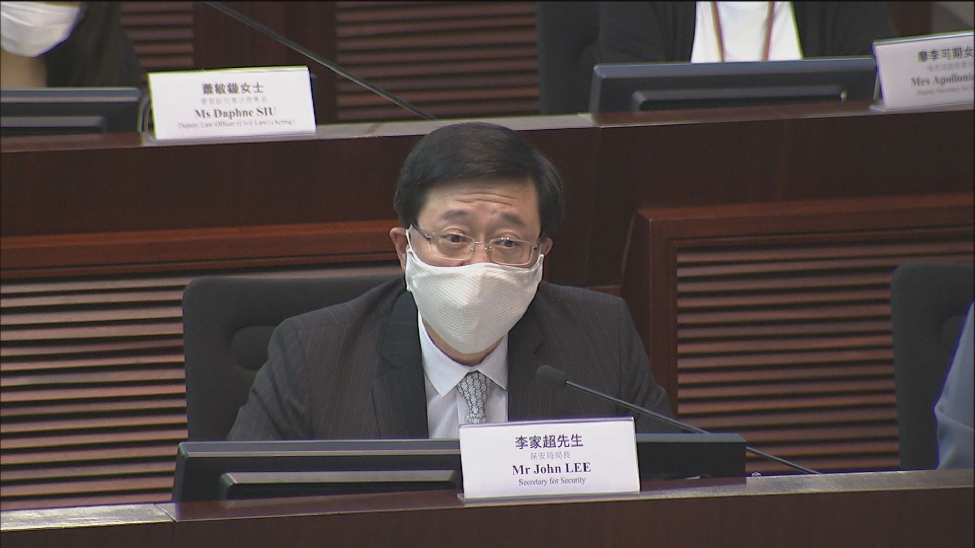 回應外國人境外犯法　李家超：任何人犯法都要負責