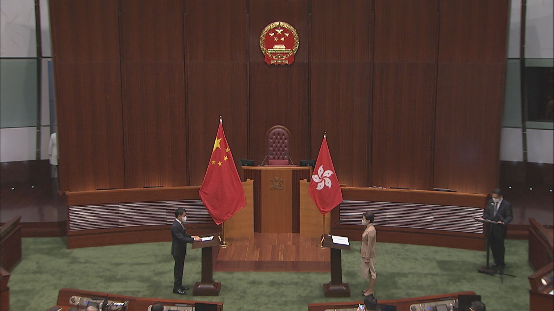 新一屆立法會議員宣誓